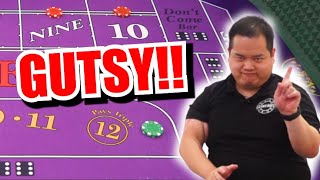 🔥GUTSY!!🔥 30 Roll Craps Challenge – WIN BIG or BUST #145