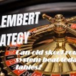 D’Alembert roulette strategy. Can this old skool roulette system beat todays casino tables?