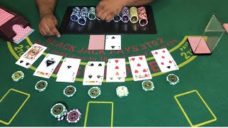 Spanish 21 session #2 – Blackjack ASMR????