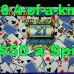 Extra Draw Frenzy Video Poker – $200 Quads!