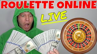 Roulette Online- Christopher Mitchell Plays Live Roulette For Real Money.