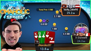 Playing PLO Tournaments (Omaholics High Roller)