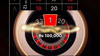 Easy Lightning Roulette Winning Strategy [Evolution Gaming].  #Rajiv_CASINO. Live proof 💯👈