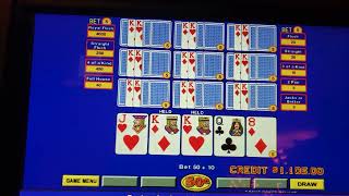 More Extra Draw Frenzy Video Poker – $30 a Spin!