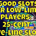 Good Slots for Low-Limit Players: We Play Five-Line Quarter Slots