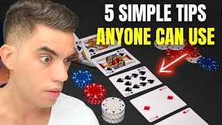 5 Beginner Poker Tips That Actually Work!