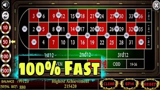 Roulette Super Fast Winning Strategy || Roulette Strategy to Win by Awesome Betting