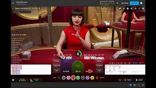 Real Money Baccarat 0516-1 – Bet only Banker random strategy  – target $50/session