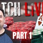 No-Limit Hold’em Cash Game Rob Gardner (Part 1) | TCH Live Dallas