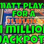 Matt Plays a Dragon Link Slot Machine With a $1 Million Jackpot!