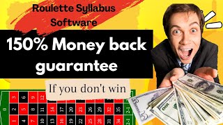 WIN RATE ON ROULETTE!! Roulette Algorithm Software || Roulette syllabus