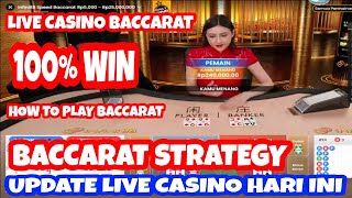 ✅BACCARAT STRATEGY✅BACCARAT STRATEGY TO WIN✅HOW TO PLAY BACCARAT✅BEST BACCARAT STRATEGY✅100% WIN