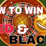 HOW TO WIN ROULETTE IN RED & BLACK STRATEGY USING PAROLI BETTING SYSTEM