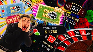 High Stakes Roulette & Crazy Time Session Gets Me Greedy!!!