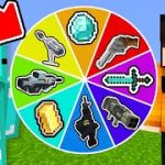 The Roulette of Weapons in Minecraft!