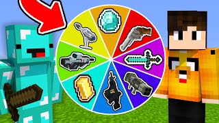 The Roulette of Weapons in Minecraft!