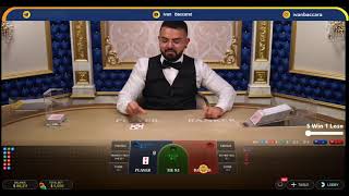100K BACCARAT SESSION – FLAT BETS – BACCARAT STRATEGY