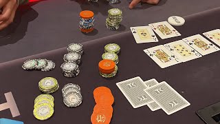 ALL IN QUADS VS FULL HOUSE! | Poker Vlog #429