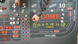 Best Craps Strategy:  The Most Popular Successful Craps Strategy examined for a $25 min table.