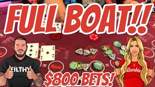 UP TO $800 BETS FULLHOUSE! ULTIMATE TEXAS HOLDEM