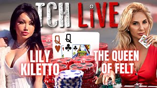 $5/$5/$10/$20 No-Limit Hold’em w/Lily Kiletto & The Queen of Felt  | TCH Live Poker Dallas