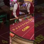 Crapless craps LIVE TABLE ACTION at Ventian Resort Casino Las Vegas