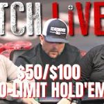 Super HIGH STAKES Poker | $50/$100 No-Limit Hold’em | TCH Live