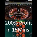 Betway Roulette. 200% Profit in 15 mins of Play. 3K to 9K