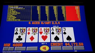 Live from Vegas. Video poker.