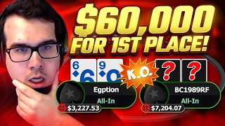 INSANE Comeback On $60,000 Final Table!!