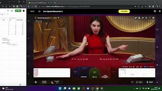 Baccarat strategy – D’Alembert betting – 22 units profit!