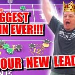 🔥BIGGEST WIN EVER! NEW LEADER!🔥 30 Roll Craps Challenge – WIN BIG or BUST #158