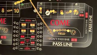 Craps Strategy—Going Dark Side to Triple Up Quickly!