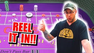 🔥REEL IT IN!🔥 30 Roll Craps Challenge – WIN BIG or BUST #157