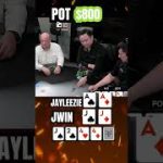 Are ACES CRACKED?! 🤪💰 #shorts #poker