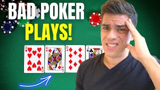 Stop Playing Poker Like This (Amateur Mistake!)