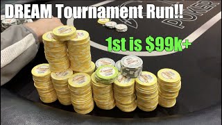 DREAM RUN!! Chip-Leading Major WPT Event and $99k+ for 1st!! Must See!! Poker Vlog Ep 213