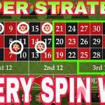 Super Roulette Strategy ||  Every Spin Win
