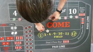 Good Craps Strategy?  The 1 Hit Free bet regression