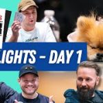 NEGREANU TURNS UP FOR DAY 1 | WSOP 2022