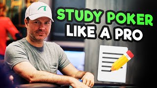 How To STUDY Poker EFFECTIVELY
