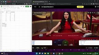 Baccarat strategy – D’Alembert betting – 25 units from one shoe!