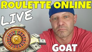 Roulette Online- Christopher Mitchell Plays Live Roulette For Real Money.