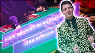 Learning Livestream: Blackjack