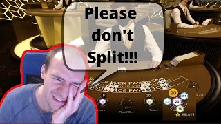 Short Blackjack Session on Stars 1000€/Bet: Learning the hard way why you should never bet behind