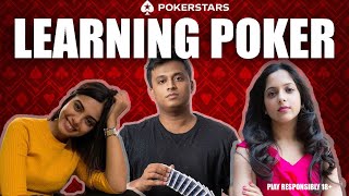 🔴 LEARNING POKER ft. @Avanti Nagral & Avani | Day 1