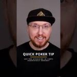 Quick Poker Tip: Do You Attack SB limps? #Shorts