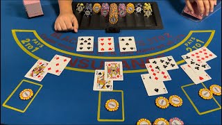 Blackjack | $30,000 Buy In | EPIC High Roller Session! HUGE $10,000 Bets With Splits & Doubles!