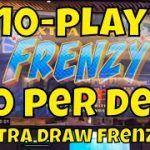 10-Play Extra Draw Frenzy Video Poker – $30 Per Deal