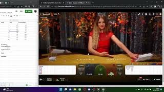 Baccarat strategy – D’Alembert betting – 5 units profit